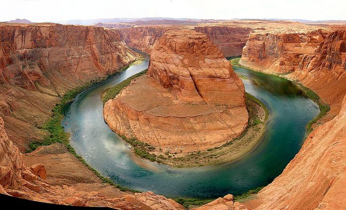 Horseshoe Bend mit Blick auf Colorado River