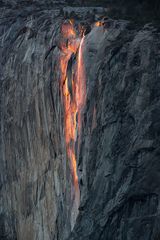 Horseshoe tail falls im Februar