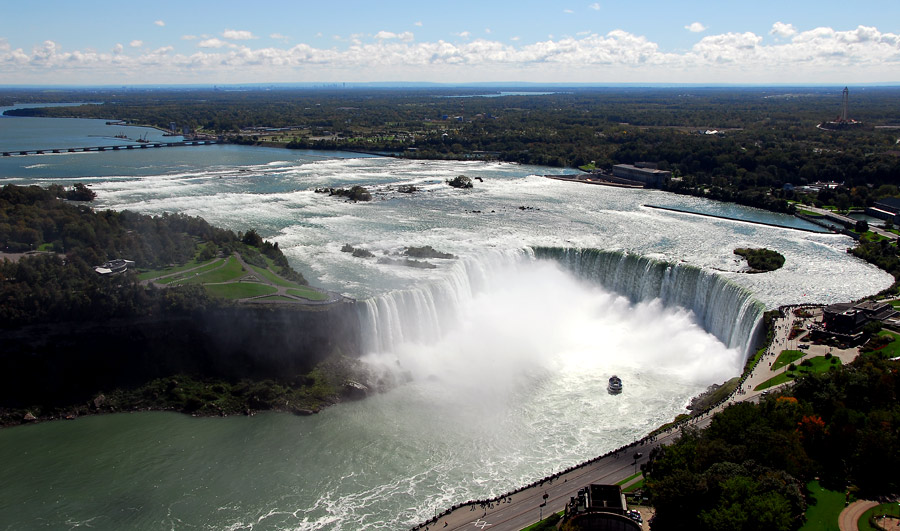 Horseshoefall, from Sirleon Tower