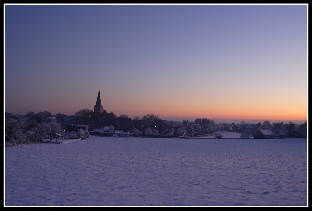 Horstmar am Morgen