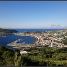 Horta.il capoluogo dell'isola di Faial