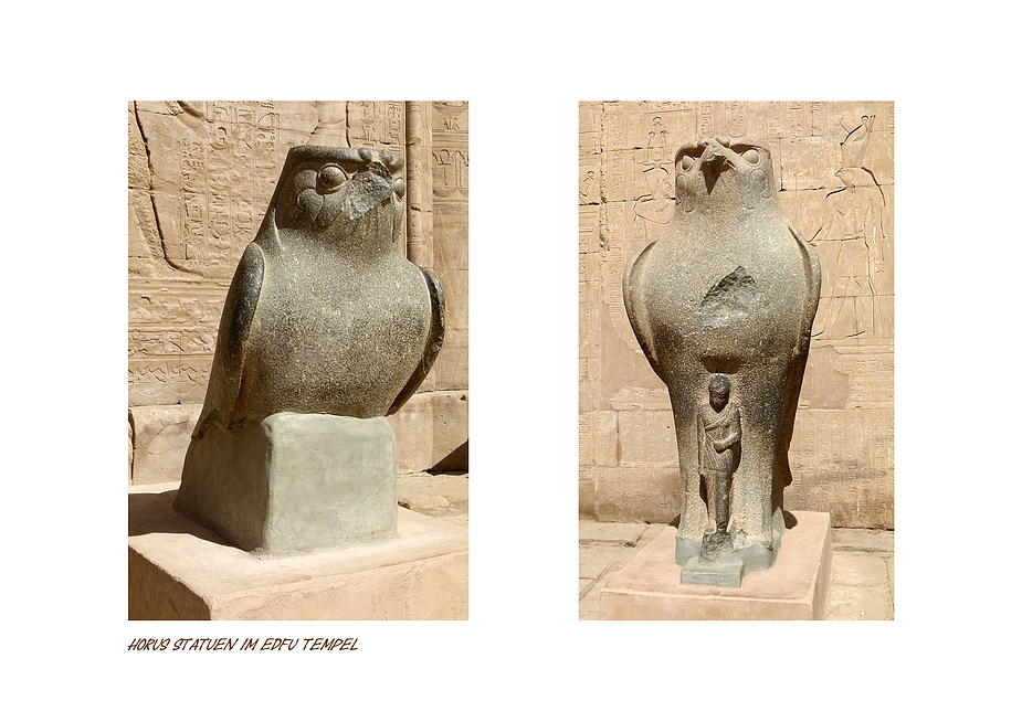 ...Horus - Statuen...