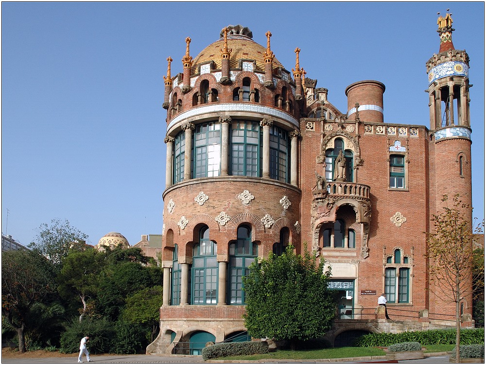 Hospital de la Santa Creu i de Sant Pau, Barcelona ..