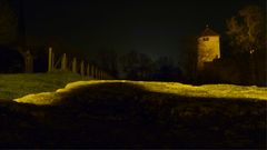 Hospitalturm bei Nacht