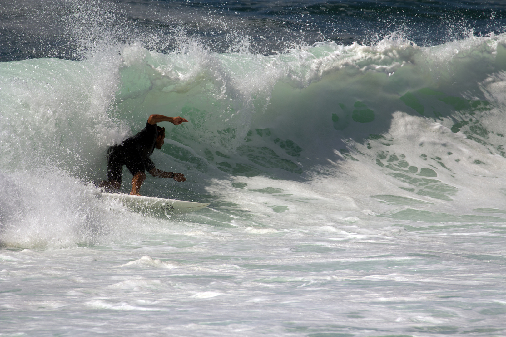 Hossegor, unter der Welle