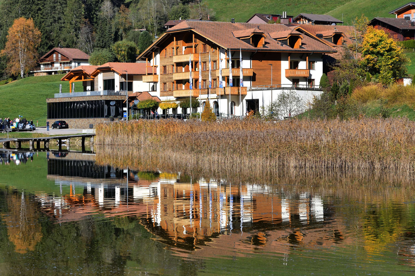 Hostellerie au lac noir ...