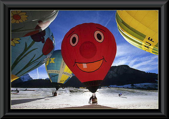 Hot air balloon Clown