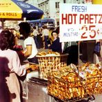 Hot Pretzel 25 Cent New York 1978