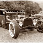 Hot Rod in sepia