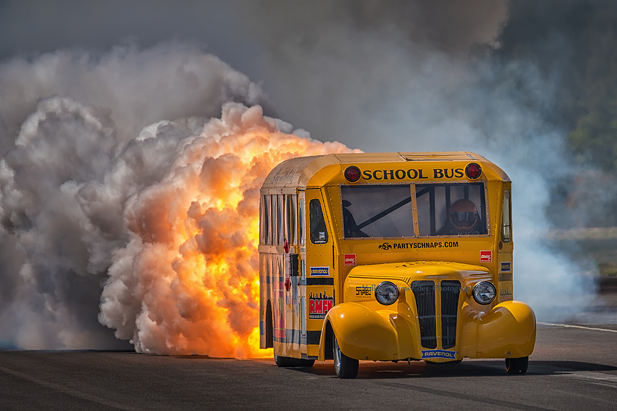 HOT SCHOOL BUS