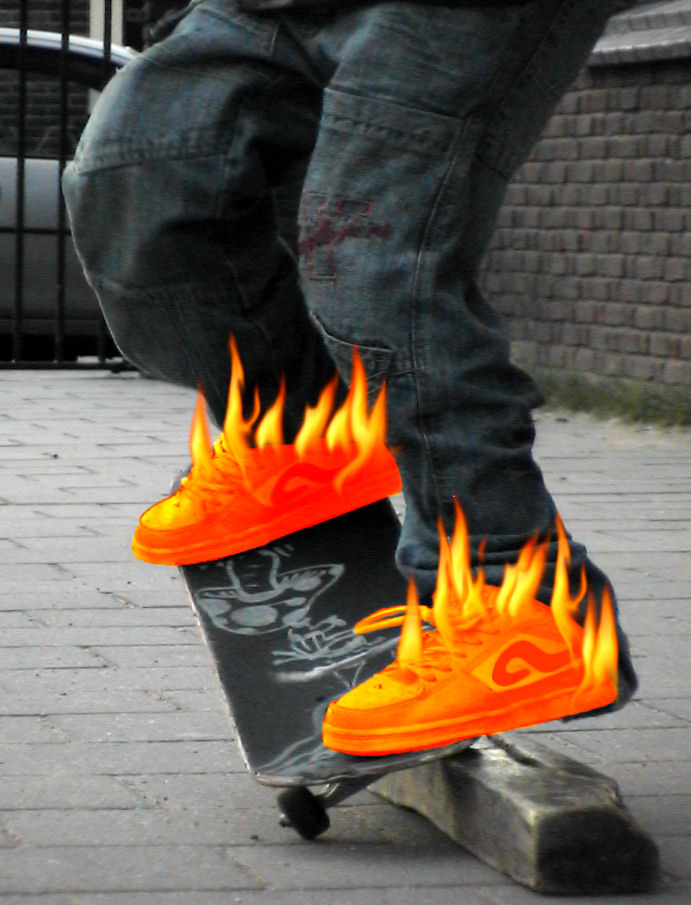 hot skate sneakers