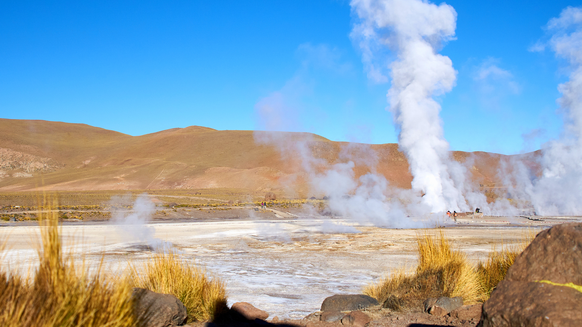 Hot Springs Atacama Wüste.