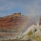 Hot Springs mit Regenbogen