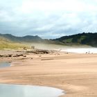 Hot Water Beach in Neuseeland