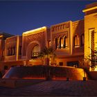 Hôtel à Tozeur (Tunisie) en début de nuit - Exercice hebdomadaire