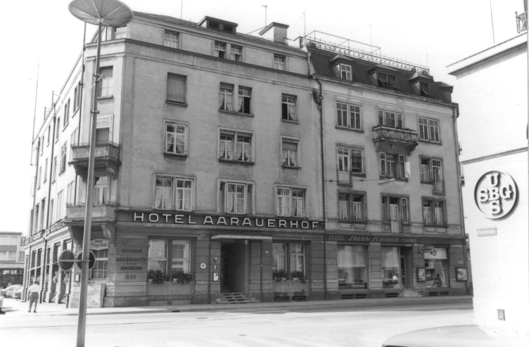 Hotel Aarauerhof beim Bahnhof Aarau