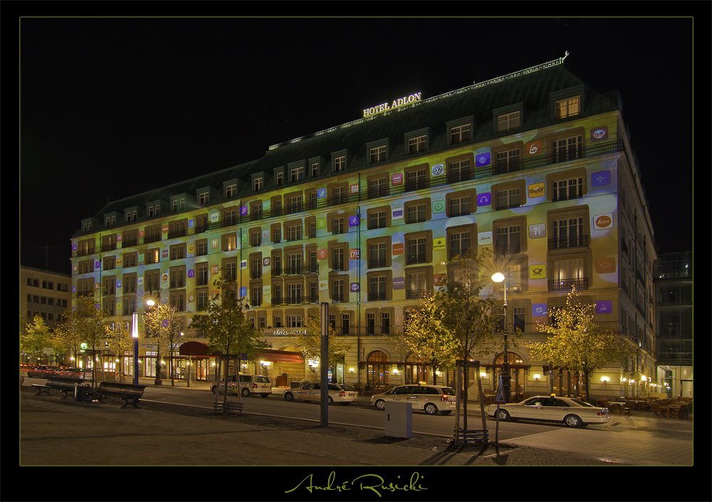 Hotel Adlon @ Festival Of Lights 2010 | HDR