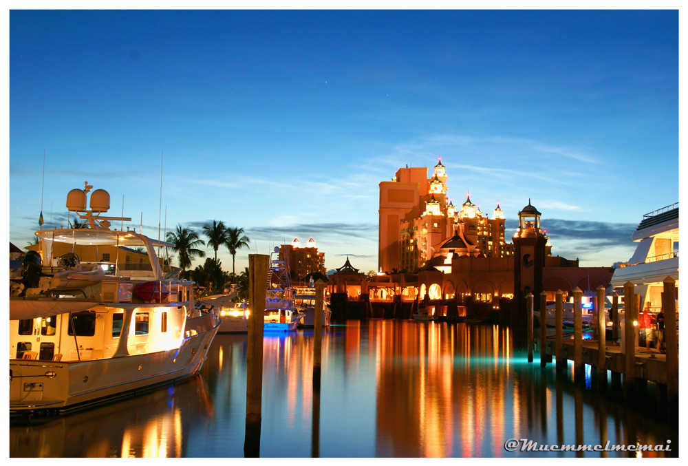 Hotel "Atlantis" auf Paradise Island, New Providence, Bahamas