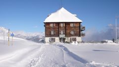 Hotel Belalp-2136 Meter hoch-der Ausgangspunkt meiner winterlichen Foto-Safari