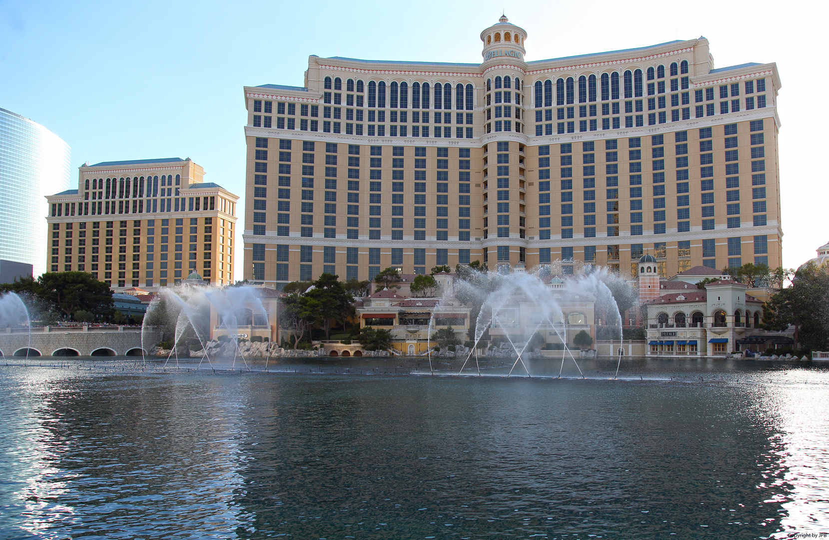 Hotel Bellagio mit Fountains in Las Vegas 