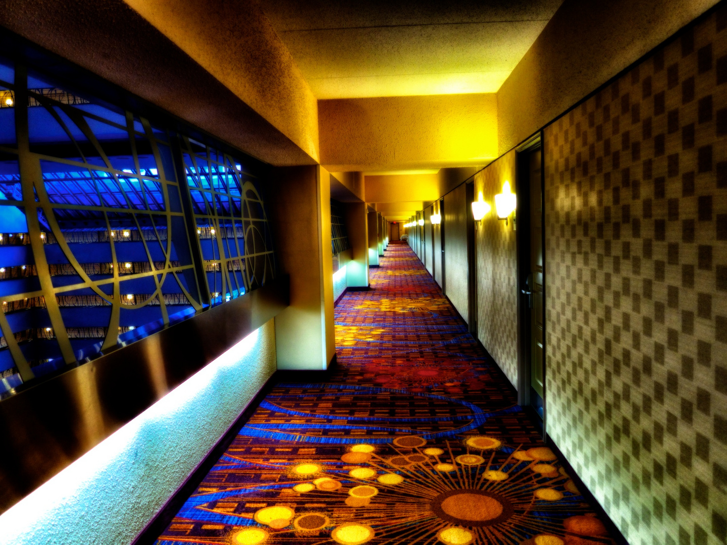 Hotel Corridor