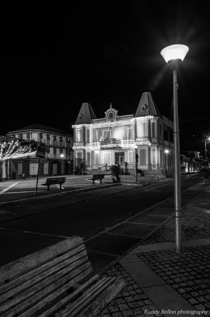 Hotel de ville by night