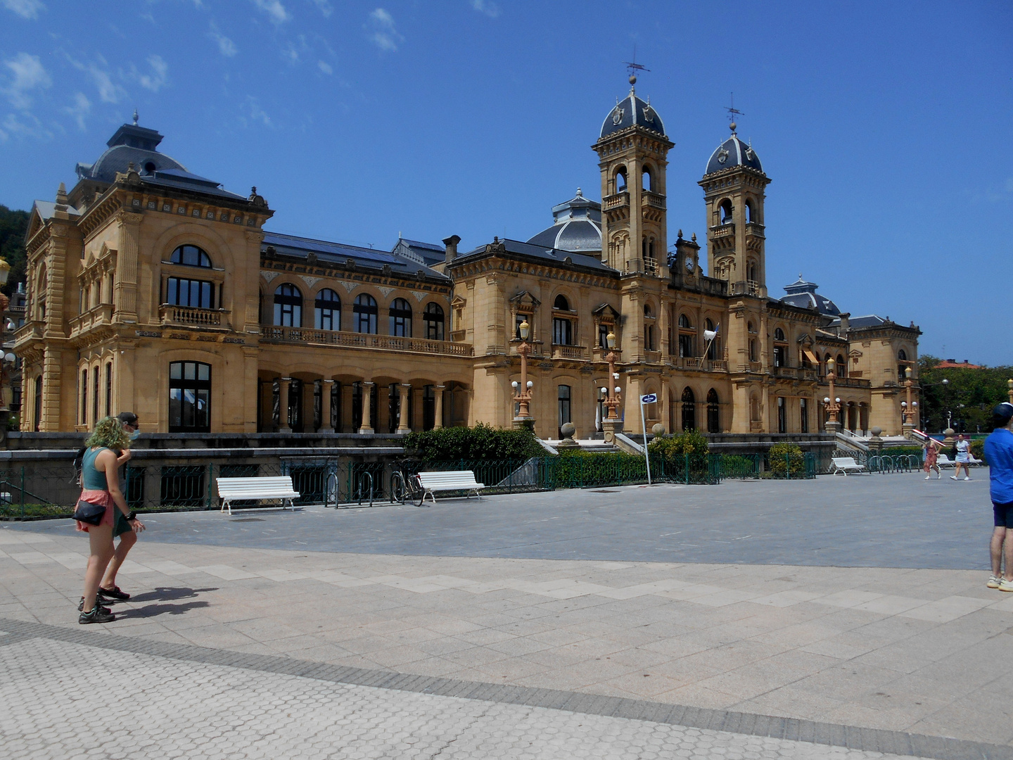 Hôtel-de-ville (ou Ayutamiento) de Saint-Sébastien (Espagne)