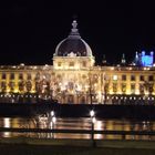 Hôtel Dieu de Lyon pendant la fête des lumières