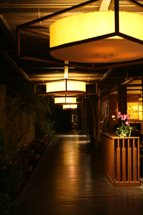 Hotel Eingang Peace Resort Koh Samui