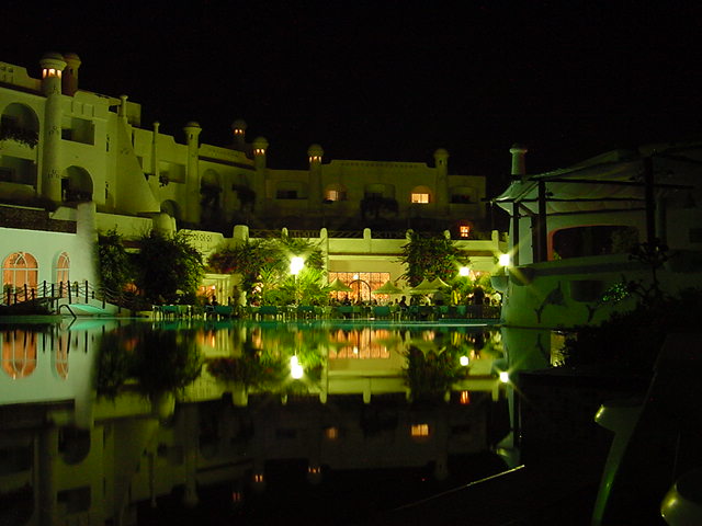 Hotel Hammamet bei nacht