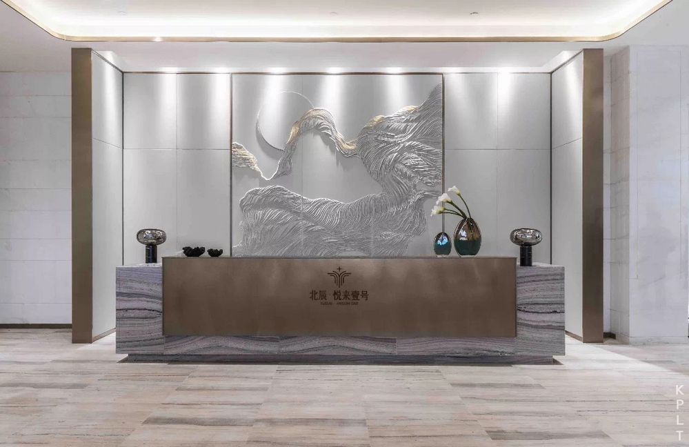 Hotel lobby background wall photo & image photography, painting