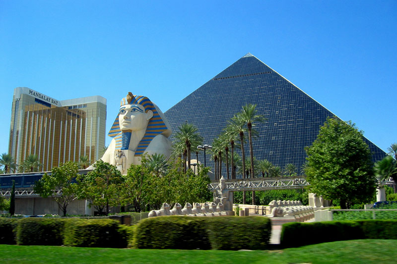 Hotel "Luxor" in Las Vegas