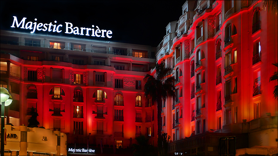 Hotel Majestic, Cannes von  Peter Gugerell