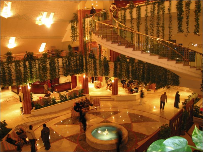 Hotel "Melia Pharaoh" (inside)