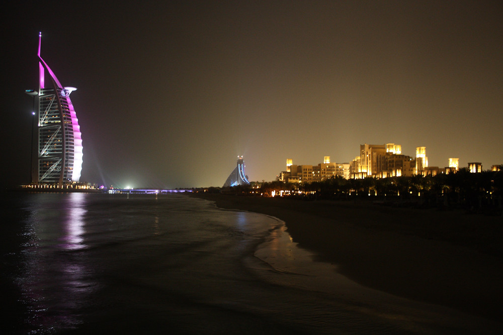 Hotel Mina Al Salam mit Burj Al Arab und Jumeirah Beach Hotel