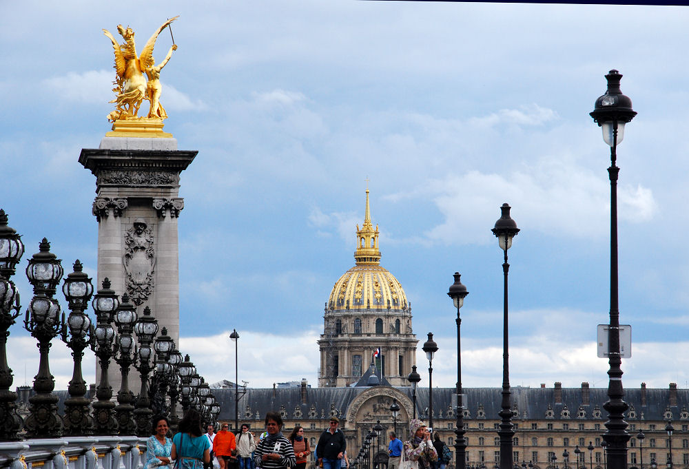 Hôtel national des Invalides et Pont Alexandre III