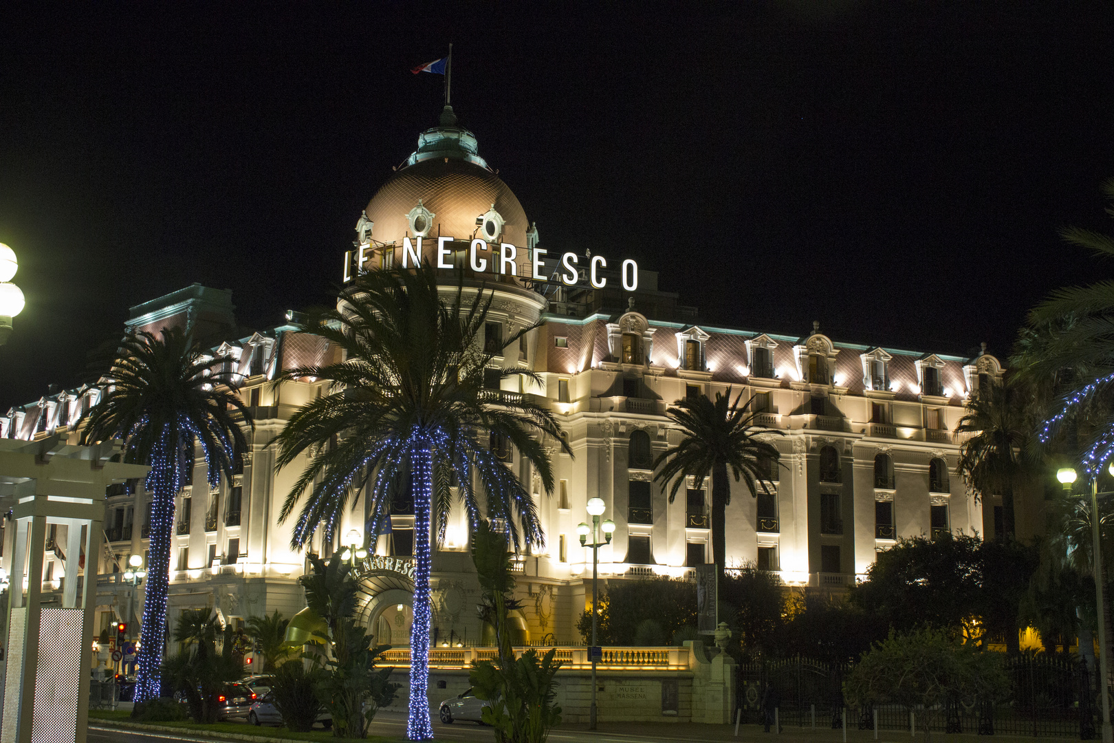 Hotel Negresco an der Uferpromenade Promenade des Anglais