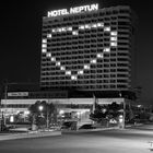 hotel "Neptun" showing heart