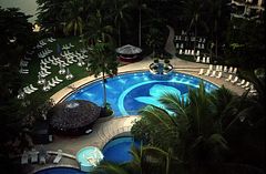 Hotel Pool, Penang, Malaysien