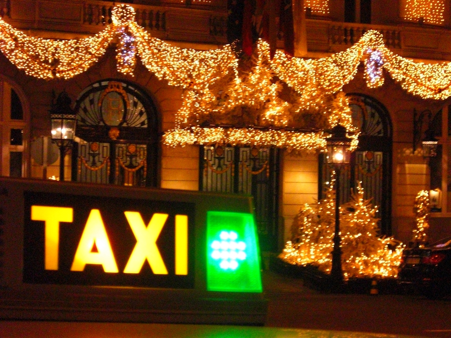 Hotel Ritz, Madrid. En navidades