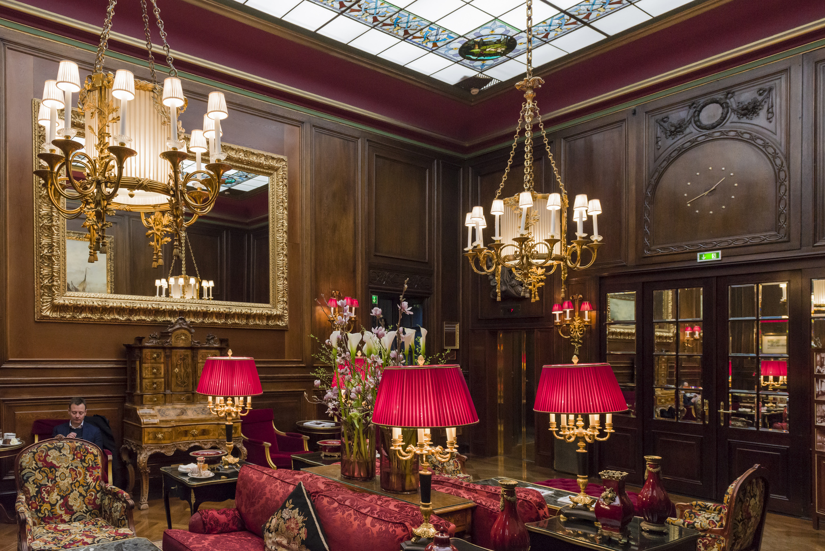 Hotel Sacher, Wien __ Salon