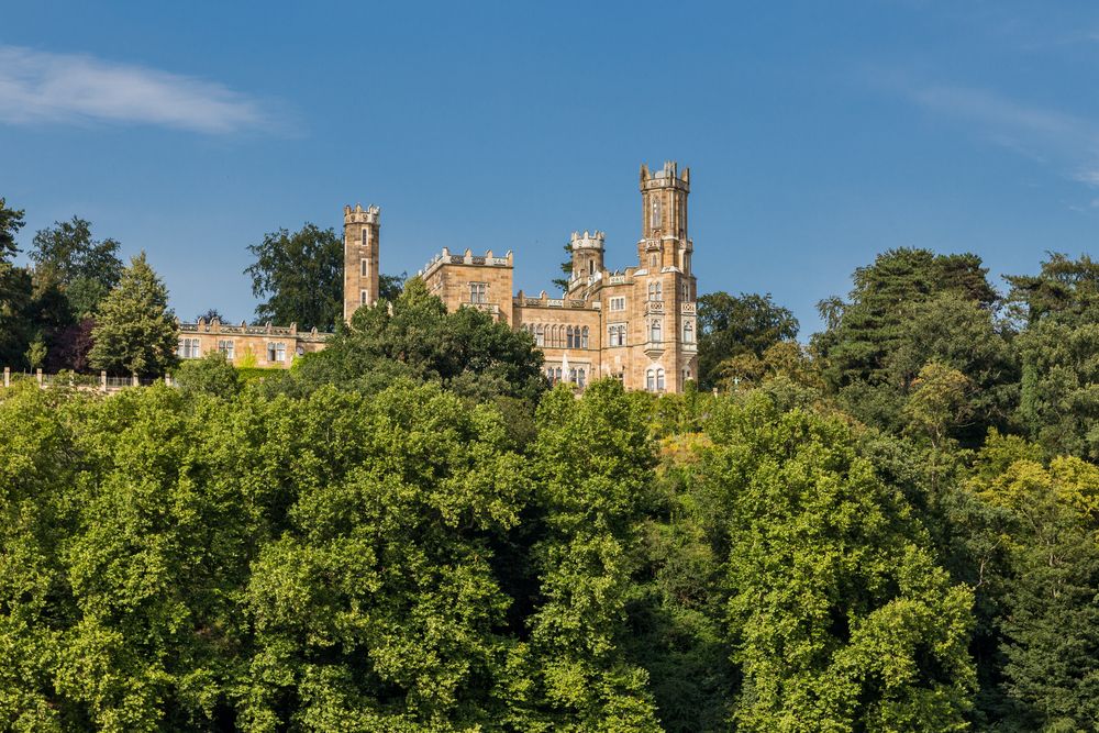 Hotel Schloss Eckberg am Elbufer bei Dresden