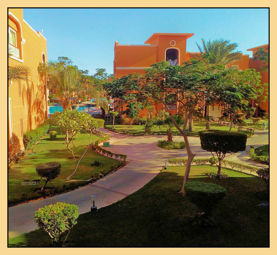Hotelanlage in Hurghada