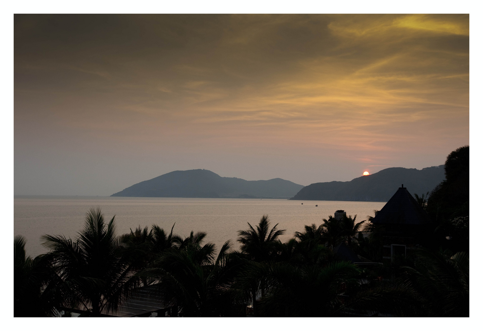 Hotels in Sanya - Mandarin - Sonnenuntergang