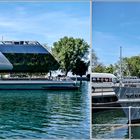 Hotelschiff Sonnenkönigin im Hafen von Bregenz