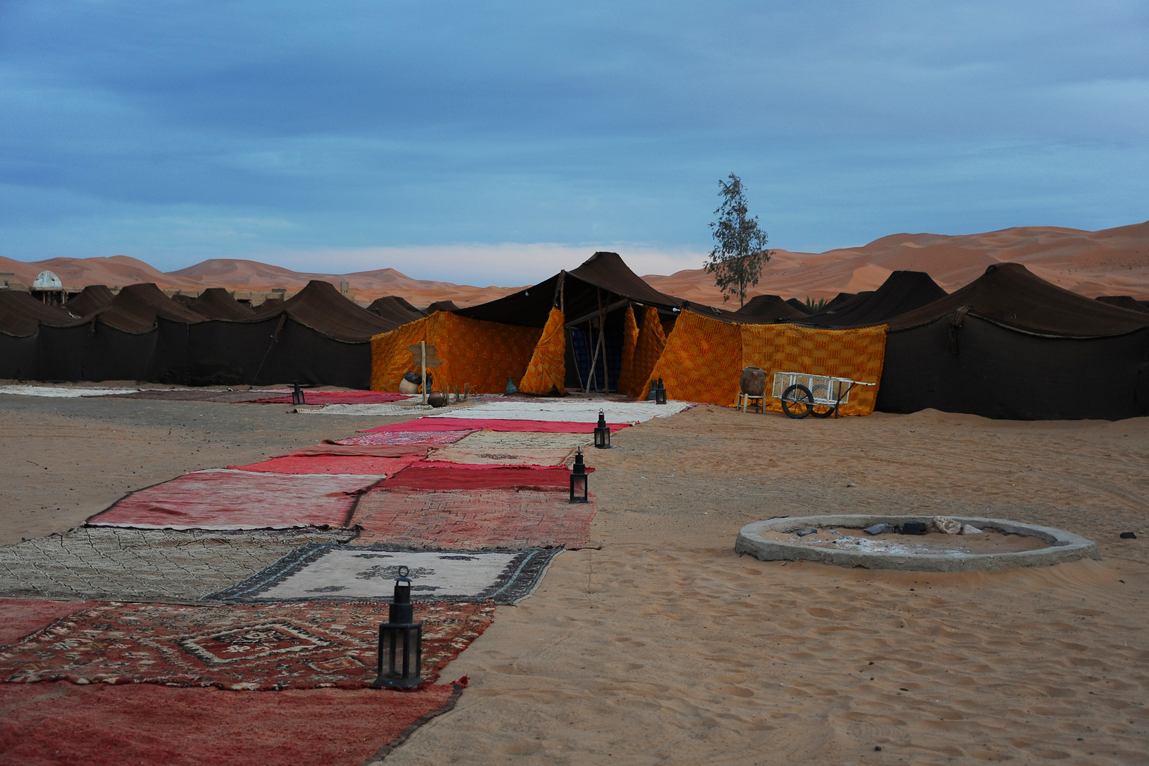 Hotelstadt in der Wüste