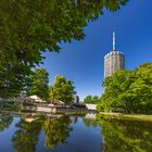 Hotelturm im Grünen