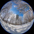 Hotelturm im Wittelsbacher Park