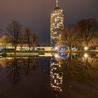 Hotelturm Spiegelung