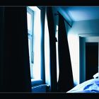 Hotelzimmer in Blue